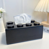 Creative Building Blocks with Spring Tissue Box