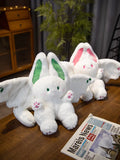 Cute Rabbit Plush Magical White Spirit Bat Rabbit Toy
