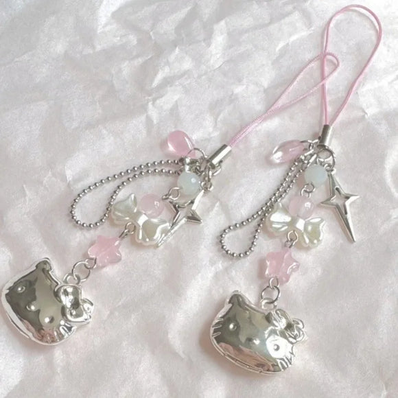 Hello Kitty Cell Phone Rope Chain