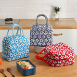 Waterproof Nylon Portable Zipper Thermal Oxford Lunch Bags