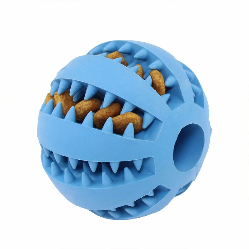 Interactive Dog Ball Toys Dog Leaking Food Toy Rubber Chew Toys