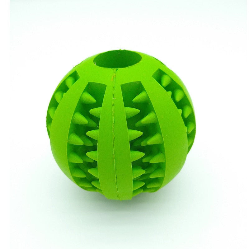 Interactive Dog Ball Toys Dog Leaking Food Toy Rubber Chew Toys