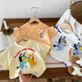 1-6 Age Summer Children's Clothing T-shirt Baby Boys And Girls