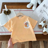 1-6 Age Summer Children's Clothing T-shirt Baby Boys And Girls