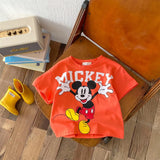 1-6 Age Summer Children's Clothing T-shirt Baby Boys And Girls