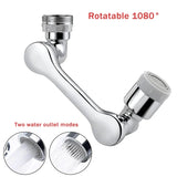 1080° Rotatable Extension Faucet Sprayer Head Water Tap Nozzle 22/24mm Adaptor Washbasin Faucet Tap Extend Adapter Aerator