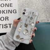 3D Cooker TPU Transparent Case for iPhone