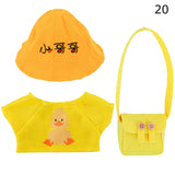 3Pcs Duck Clothes 30cm lalafanfan Duck Kawaii Cartoon Plush Toy Doll