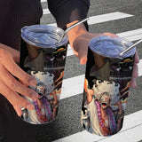 420Ml One Peice Anime 304 Stainless Steel Coffee Cup with Lid