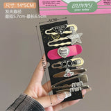 Girl Side Bangs Clip Sweet And Cool Dopamine Hair Clip