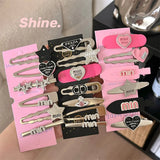 Girl Side Bangs Clip Sweet And Cool Dopamine Hair Clip