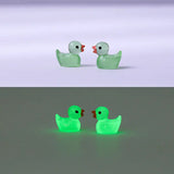 100Pcs Tiny Rubber Ducks Mini Duck Glow In The Dark