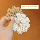 54pcs Autumn Winter Milk Tea Color System Hair Bands Grab Clip