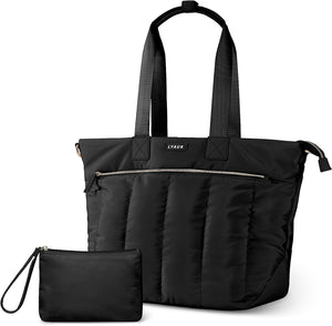 Laptop Tote Bag for Women, 15.6 inch Computer Bag Handbags with Makeup Bag