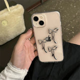 Aesthetics Stylish 3D Metal Bowknot Phone Case For iPhone