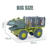 Boys Car Toys Dinosaur Truck Transport Carrier Vehicle Dino Animal Model Tyrannosaurus Rex Truck Game Children Birthday Gifts