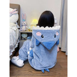 Cartoon Cute Shark Women's Pajamas