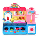 Creative 3D Color Mud Ice Cream Machine Shop Plasticine Ice Cream Machine Mold Tool Set Children DIY Toys