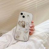 Cute 3D Love Heart  Star Spicy Girl Phone Case For iPhone