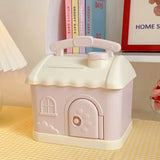 Cute Piggy Bank Anime Cartoon  Square Money Boxes