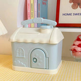 Cute Piggy Bank Anime Cartoon  Square Money Boxes