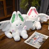 Cute Rabbit Plush Magical White Spirit Bat Rabbit Toy