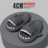 Cartoon Shark Shape Soft Sole Slippers