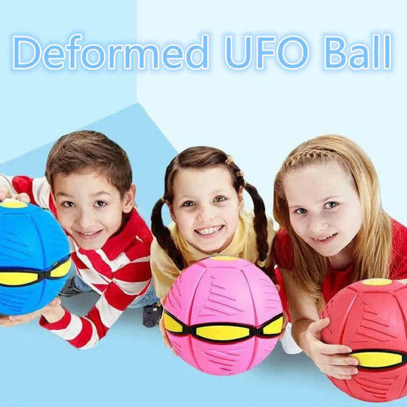 Flying UFO Flat Throw Disc Ball Toy