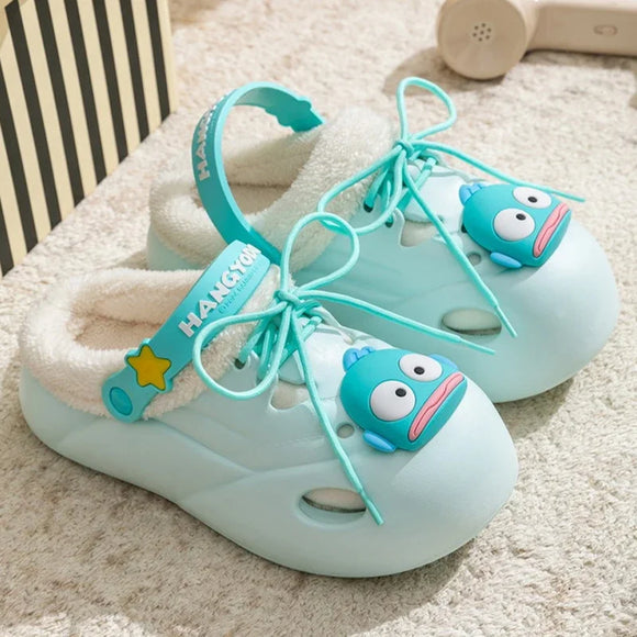 Genuine Sanrio Hello Kitty Plush Slippers Indoor Slippers