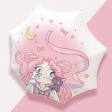 Gradient Color Sailor Moon Secondary Fully Automatic Umbrella