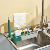 Telescopic Kitchen Sink Shelf