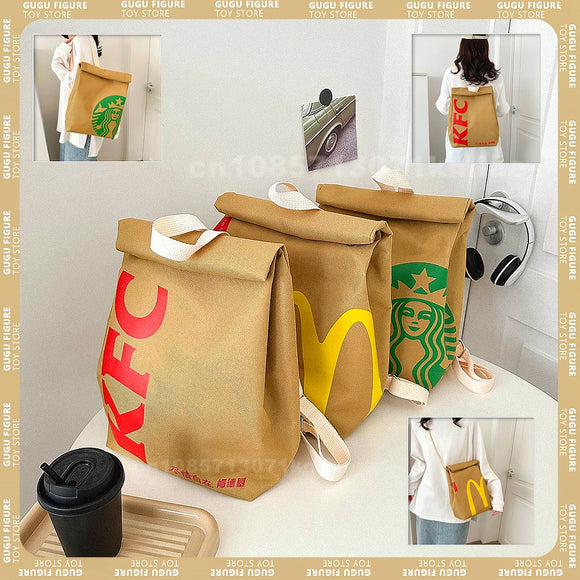 McDonald backpack Kfc School Starbucks