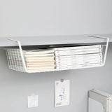 Multipurpose Hanging Wire Basket Organizer for Kitchen Cabinets and Desks