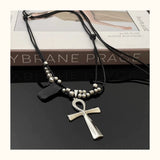 Cross Craided Necklace