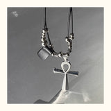 Cross Craided Necklace