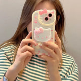 Original Hello Kitty Stand Phone Cases For iPhone