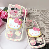 Original Hello Kitty Stand Phone Cases For iPhone