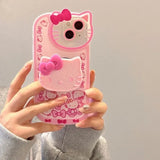 Original Hello Kitty Stand Phone Cases For iPhone