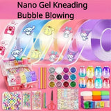 PET Nano Tape Double-sided Tape Kneading Music Bubble Blowing Stress Relief Toys Adhesive Sealant Hardware Home Decoration