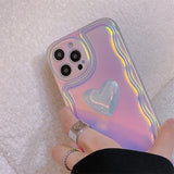 Super Fairy Laser Love 3D Phone Case For Iphone15 14 13 12 11 Pro Max XS X XR