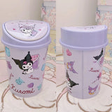 Sanrio My Melody Kuromi Household Trash Cans with Lid