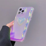 Super Fairy Laser Love 3D Phone Case For Iphone15 14 13 12 11 Pro Max XS X XR