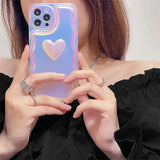 Super Fairy Laser Love 3D Phone Case For Iphone15 14 13 12 11 Pro Max XS X XR