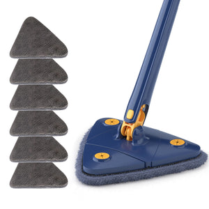 Triangle Mop 360 Rotatable Extendable Adjustable 110 Cm Cleaning Mop