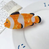 Acetate Hair Clips Ocean Animal Clownfish Lobster Oyster Cute Crab Sharks Hair Claw Clip