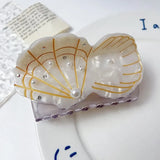 Acetate Hair Clips Ocean Animal Clownfish Lobster Oyster Cute Crab Sharks Hair Claw Clip