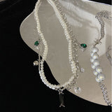 Pearl Double-Layer Necklace
