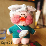 32cm LaLafanfan Cafe Duck Plush Toy - HeyHouse