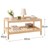 Solid Wood Bedroom Bedside Table