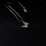 14k Gold Plating Butterfly Necklace
